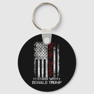Wij zijn de mensen die ik sta met Donald Trump USA Sleutelhanger