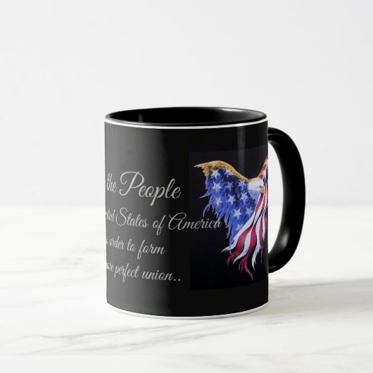 Wij zijn de mensen koffie Mok (Voorkant rechts)