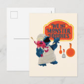 Wij zijn de Monster Foodies Briefkaart (Voorkant / Achterkant)