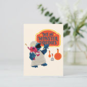 Wij zijn de Monster Foodies Briefkaart (Staand voorkant)