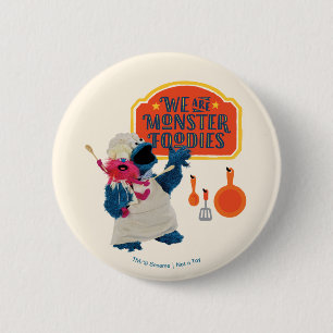Wij zijn de Monster Foodies Ronde Button 5,7 Cm