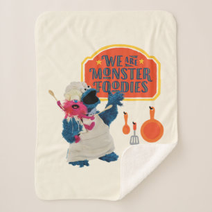 Wij zijn de Monster Foodies Sherpa Deken