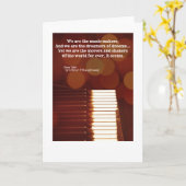 Wij zijn de muziekmakers die een O'Shaughnessy cit Kaart (Gele Bloem)