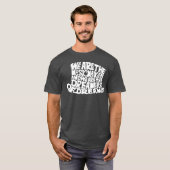 Wij zijn de muziekmakers gift t-shirt (Voorkant volledig)