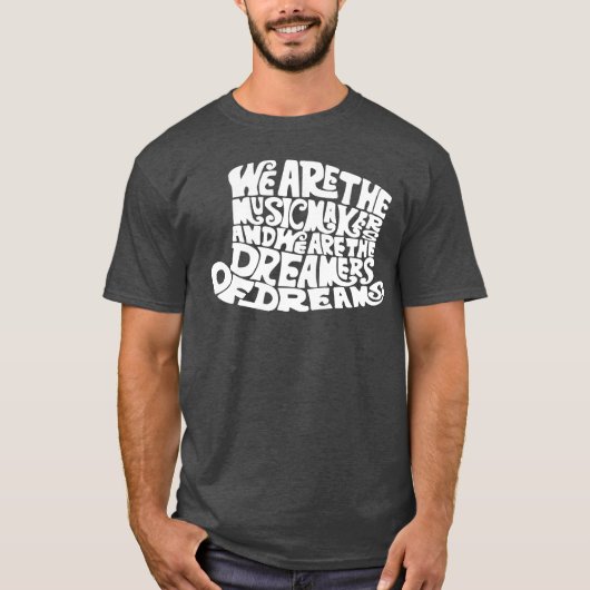 Wij zijn de muziekmakers gift t-shirt (Voorkant)