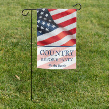 Wij zijn de People American Flag Garden Flag