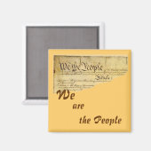 WIJ zijn de People magneet (Voorkant / Achterkant)