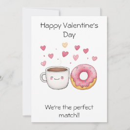 Wij zijn de perfecte match! – Schattig en grappig Kaart