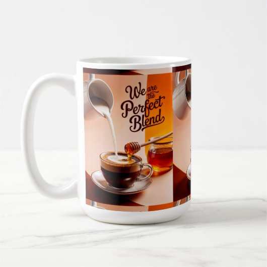 Wij zijn de perfecte mix koffiemok (Links)