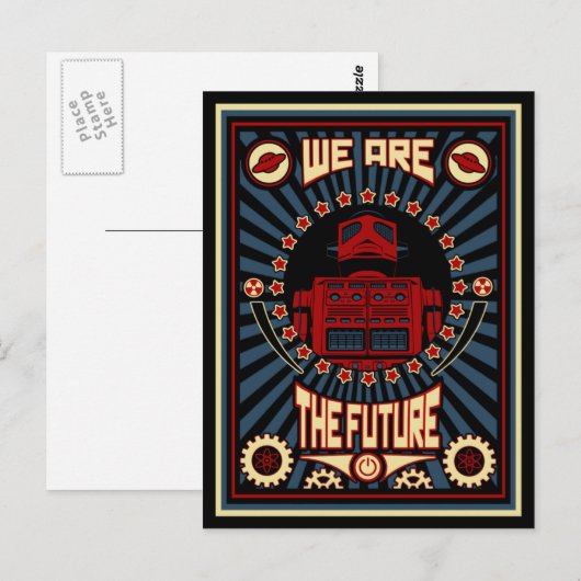 Wij zijn de Toekomst Briefkaart (Voorkant / Achterkant)