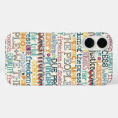Wij zijn de typografie van het volk Case-Mate iPhone case (Achterkant (horizontaal))