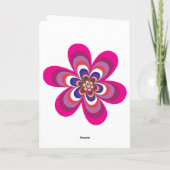 Wij zijn de ware voor mij feestdagen kaart (Achterkant)