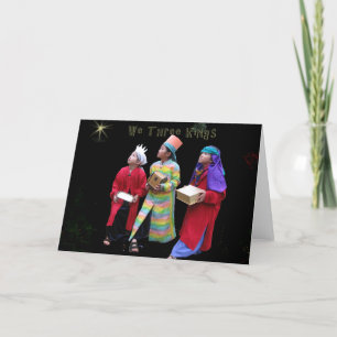 Wij zijn drie koningen III Feestdagen Kaart