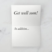 WIJ zijn DROEVIG U, Kaart ZIEK bent (Binnen)