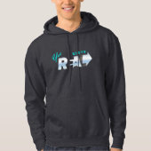Wij zijn Echt | Heren Hoodie (Voorkant)