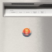 Wij zijn één Button magneet (Insitu (Vaatwasser))