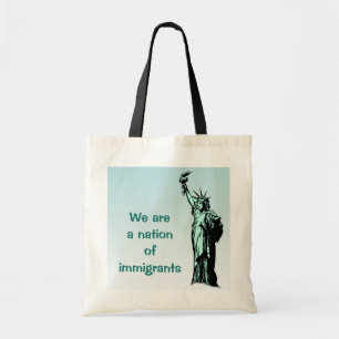 Wij zijn een Canvas tas van het Nation of Immigran