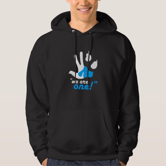 Wij zijn één hoodie (Voorkant)