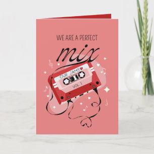 Wij zijn een perfecte mix Valentijn Feestdagen Kaart