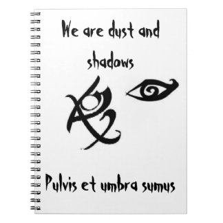 Wij zijn een stofje- en schaduwlaptop notitieboek