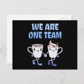 Wij zijn één team briefkaart (Voorkant / Achterkant)