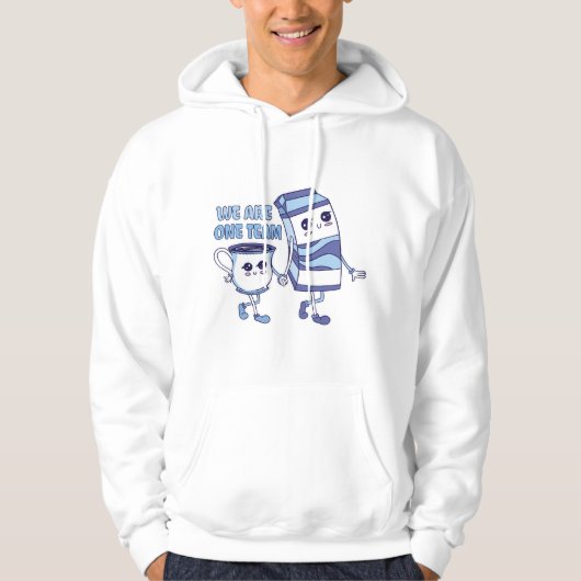 Wij zijn één team hoodie (Voorkant)