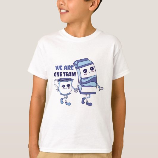 Wij zijn één team t-shirt (Voorkant)