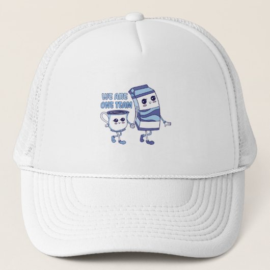 Wij zijn één team trucker pet (Voorkant)