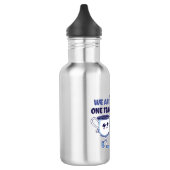 Wij zijn één team waterfles  (Links)