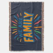 Wij zijn familie 1 deken (Voorkant Verticaal)