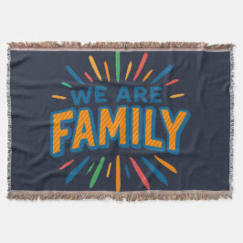Wij zijn familie 1 deken