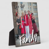 Wij zijn familie foto fotoplaat (Zijkant)