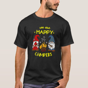 Wij Zijn Gelukkige Kampeerders Kabouters Kabouter  T-shirt