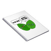 Wij zijn gemaakt om grappig te zijn met kruiden wo notitieboek (Rechterzijde)