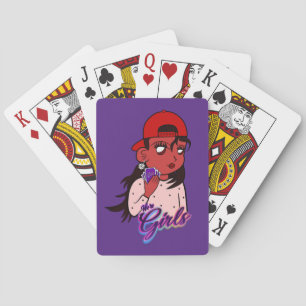 Wij zijn Girls USA © Pokerkaarten. Pokerkaarten