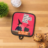 Wij zijn heksen. pannenlap (Top down)