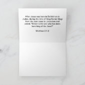 Wij zijn hem komen aanbidden Kerstkaart Feestdagen Kaart (Binnen)