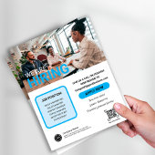 Wij zijn het inhuren toetreden tot ons team Custom Flyer