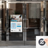 Wij zijn het inhuren toetreden tot ons team Custom Raamsticker (Kantoordeur)