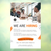 Wij zijn het inhuren van personeel aangepaste BUSI Raamsticker (Vel 3)