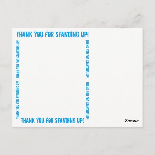 Wij zijn het STORM Dank U Briefkaart (Achterkant)