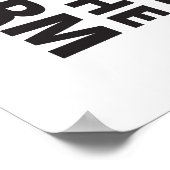 Wij zijn het Storm Poster (Hoek)