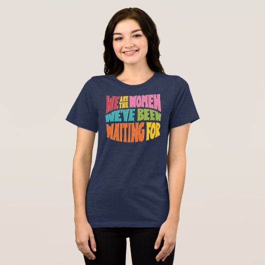 Wij zijn het T-shirt voor vrouwen (Voorkant volledig)