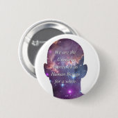 Wij zijn het universum ronde button 5,7 cm (Voorkant /achterkant)