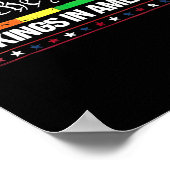 Wij zijn het volk geen koningen in Amerika regenbo Poster (Hoek)