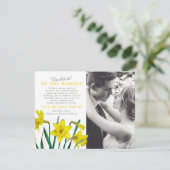 Wij zijn het we trouwfeest save the date (Staand voorkant)