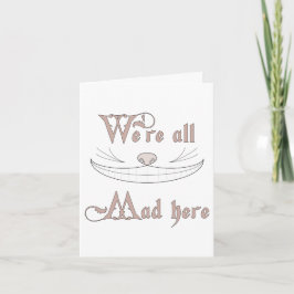 Wij zijn hier Gek allen Kaart
