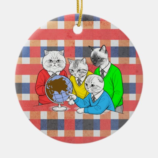wij zijn hier keramisch ornament (Voorkant)