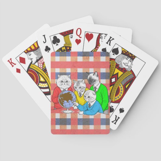 wij zijn hier pokerkaarten (Achterkant)