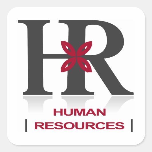 'Wij zijn HR' ID Sticker / Badge (Voorkant)